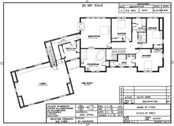 Autocad-2d-house-plans