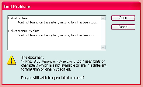 Indesign missing fonts - Graphic Design Courses
